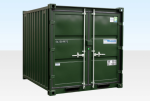 8ft Storage Container New Green (RAL 6007)