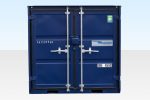 6ft Storage Container New Blue (RAL 5013)